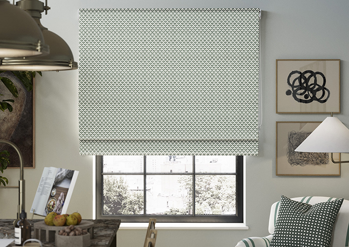 Scallop & Bud, Coles Green - Roman Blind - Image 3